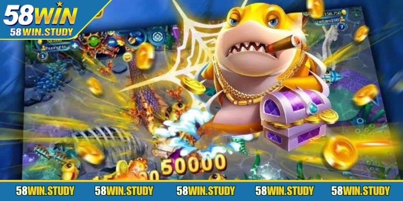 Bắn cá 58Win sảnh game hàng đầu