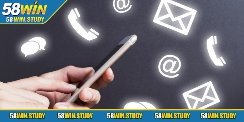 Các phương thức liên hệ 58Win chuyên dụng