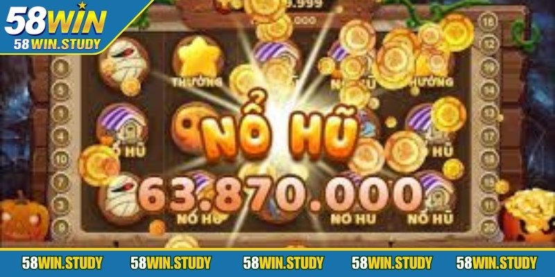 Giao diện trực quan giúp người chơi dễ dàng thao tác và quay hũ 